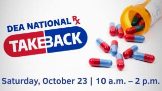 Drug Take Back Day Oct 23rd