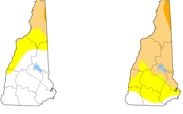 Drought Status Map 7/27/21