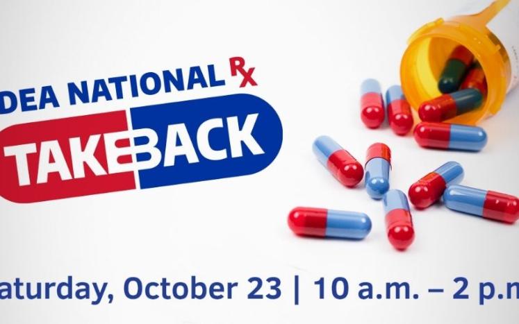 Drug Take Back Day Oct 23rd