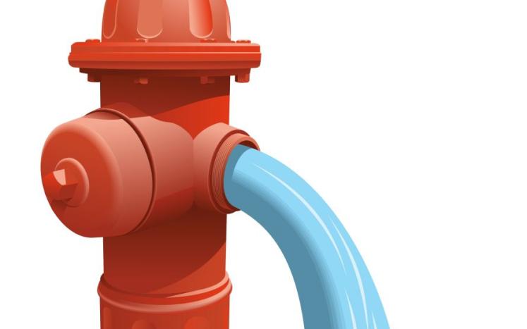 Fire Hydrant flushing